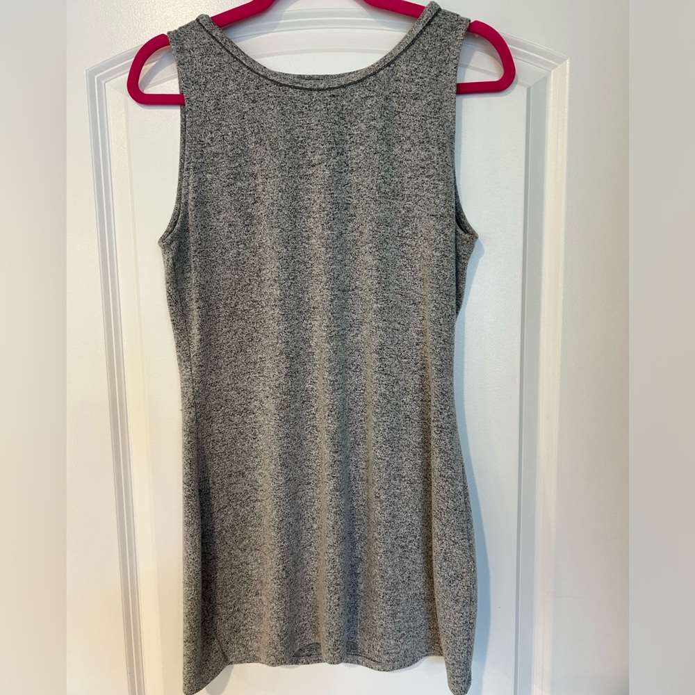 WHBM Grey Sleeveless Tunic